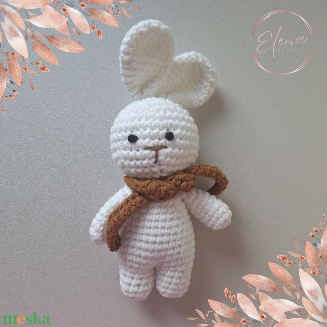 Horgolt amigurumi nyuszi - játék & sport - plüssállat & játékfigura - nyuszi - Meska.hu