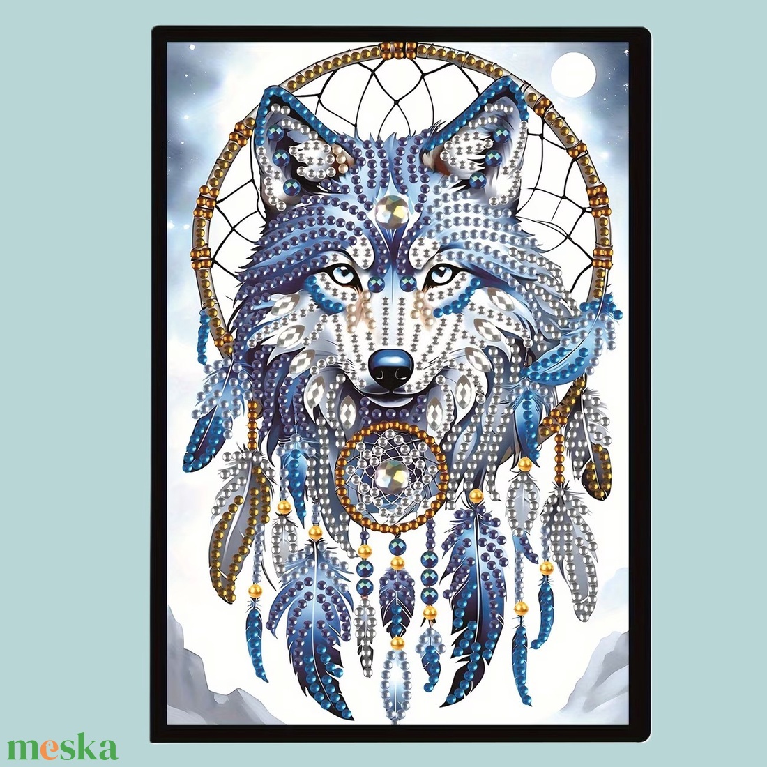 Álomfogó farkas jegyzetfüzet - otthon & életmód - papír, írószer - jegyzetfüzet & napló - Meska.hu