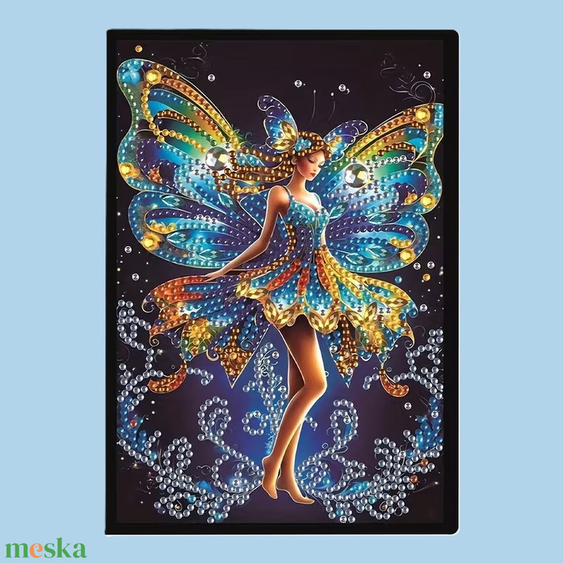 Tavasz tündér jegyzetfüzet - otthon & életmód - papír, írószer - jegyzetfüzet & napló - Meska.hu