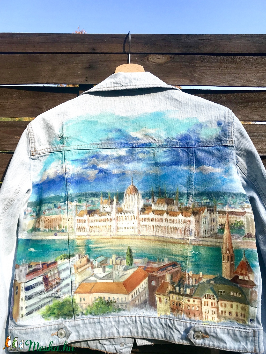 Festett farmer kabát saját képpel  -  - Meska.hu