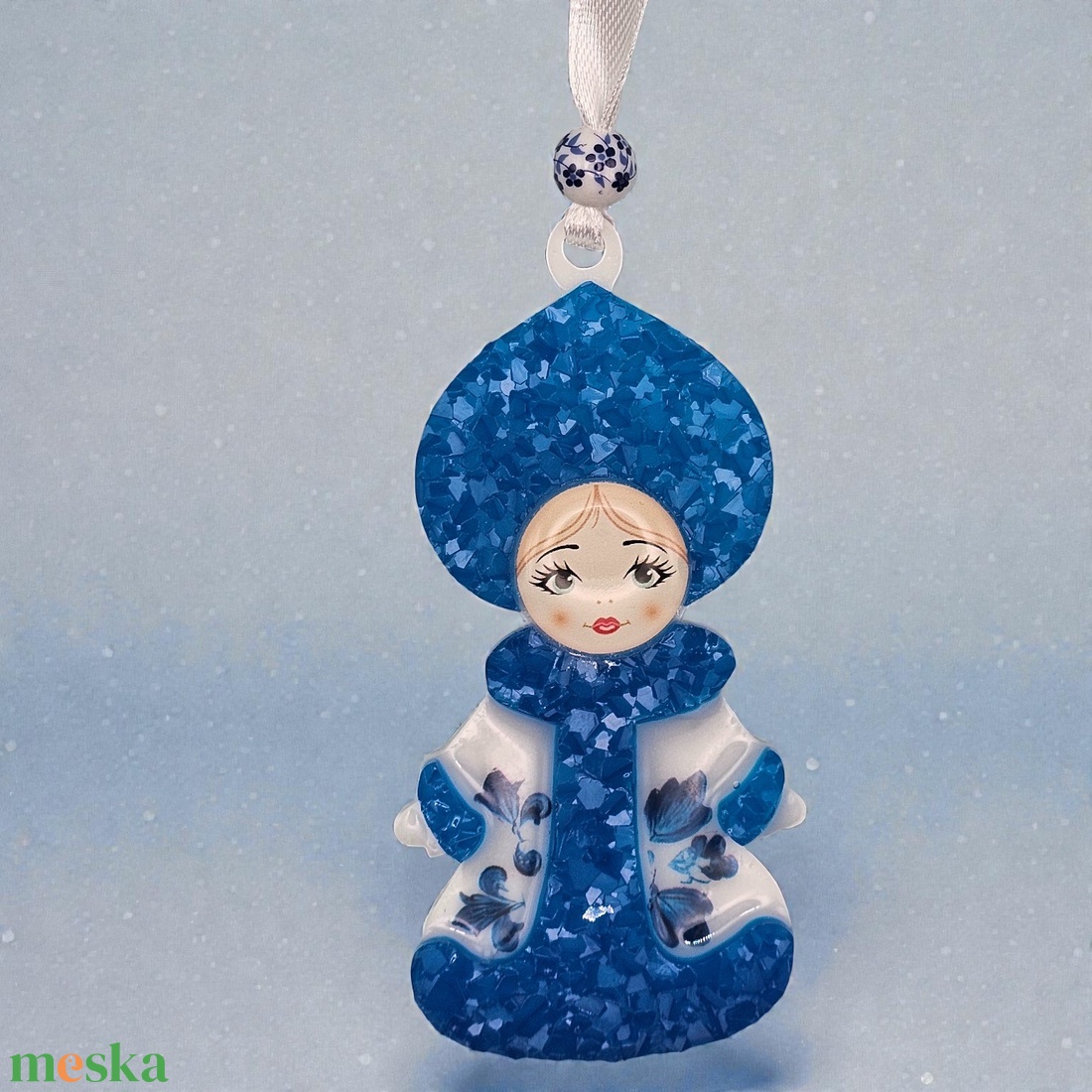 Karácsonyi Fények � Kék Mesék karácsonyfadísz szett - karácsony - karácsonyi lakásdekoráció - karácsonyfadíszek - Meska.hu