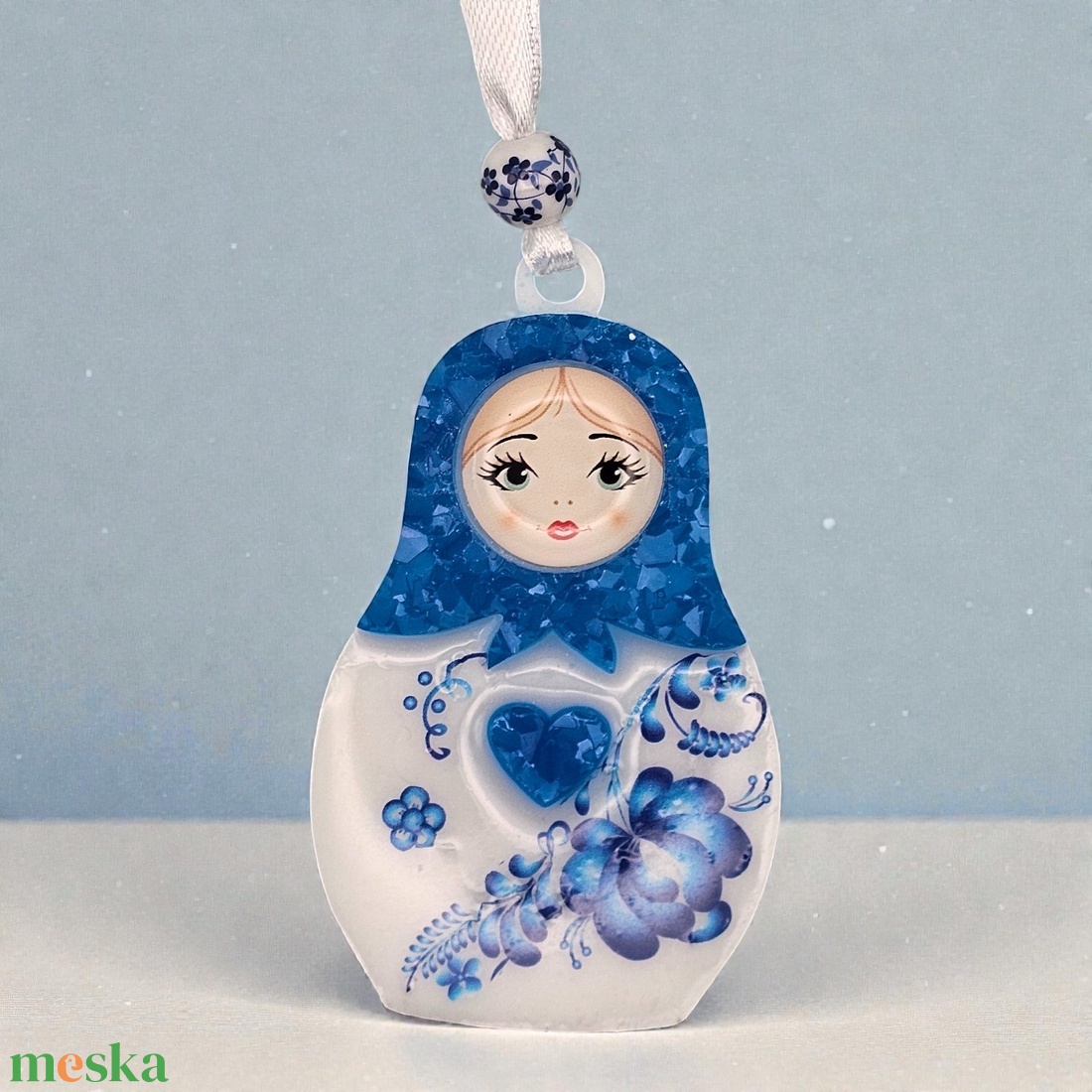 Karácsonyi Fények � Kék Mesék karácsonyfadísz szett - karácsony - karácsonyi lakásdekoráció - karácsonyfadíszek - Meska.hu