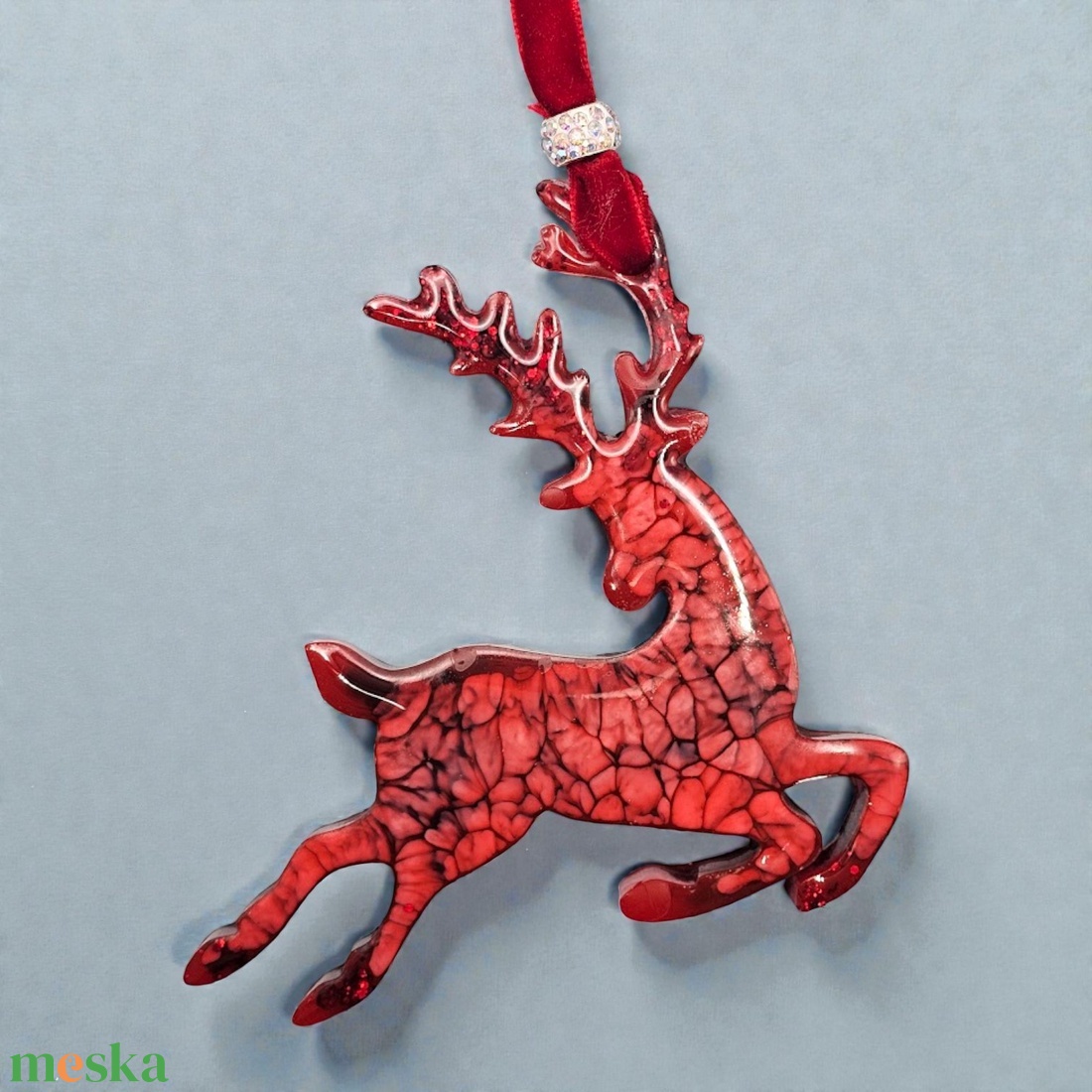 Karácsonyi Fények � Kézzel készült karácsonyi díszek szett (5 db) - karácsony - karácsonyi lakásdekoráció - karácsonyfadíszek - Meska.hu