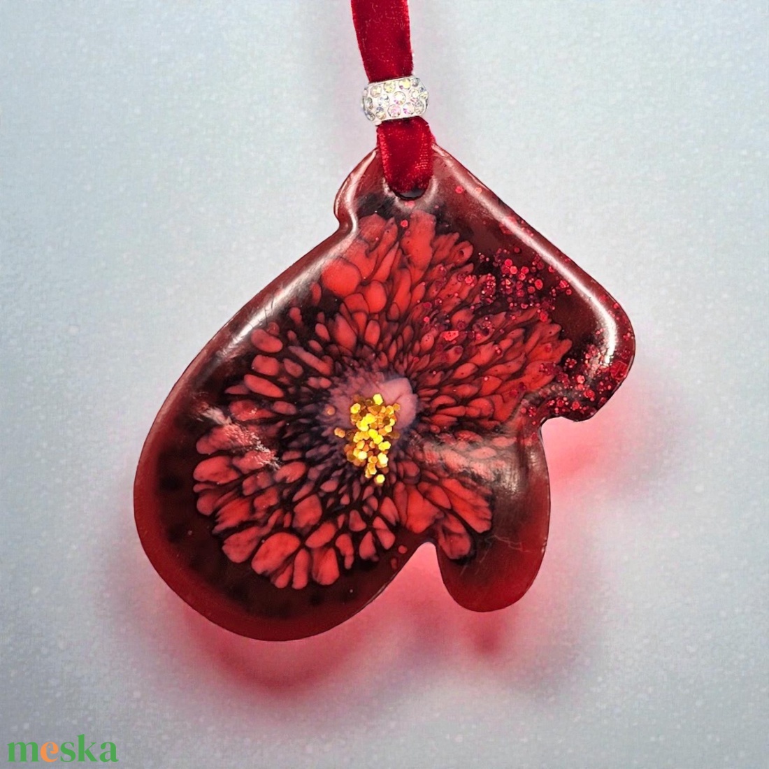 Karácsonyi Fények � Kézzel készült karácsonyi díszek szett (5 db) - karácsony - karácsonyi lakásdekoráció - karácsonyfadíszek - Meska.hu