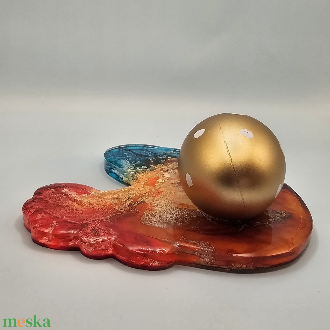 Húsvéti tojásalátét � kézzel készült epoxi kakas / tyúk forma - otthon & életmód - dekoráció - húsvéti asztaldíszek - Meska.hu