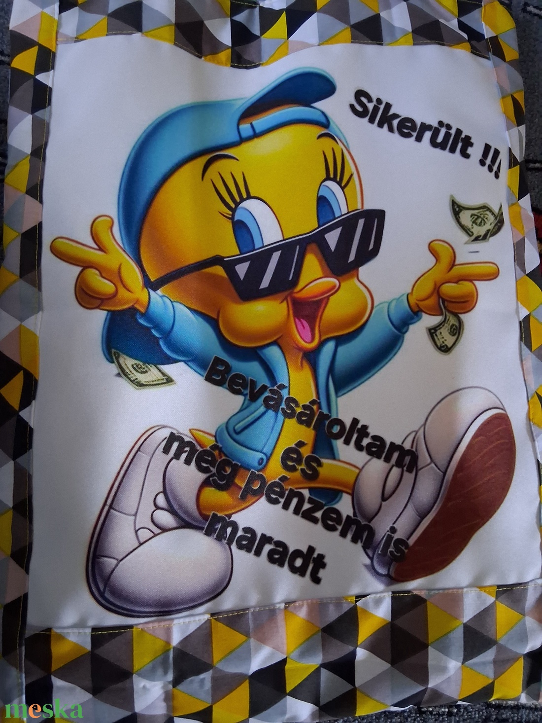 Csőrikés bevásárló táska - táska & tok - bevásárlás & shopper táska - kenyeres zsák - Meska.hu