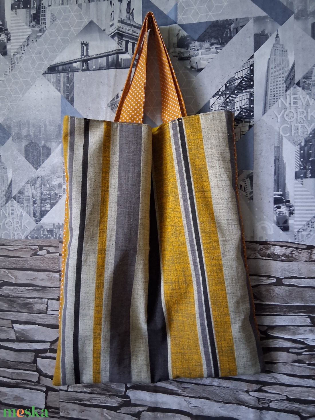 Smile bevásárló táska  - táska & tok - bevásárlás & shopper táska - shopper, textiltáska, szatyor - Meska.hu