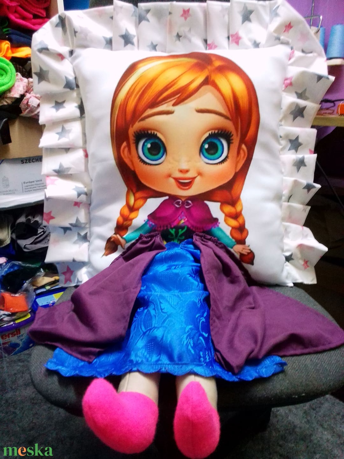 Baba barát párna - baba - mama - baba játékok - szundikendő, alvóka - Meska.hu