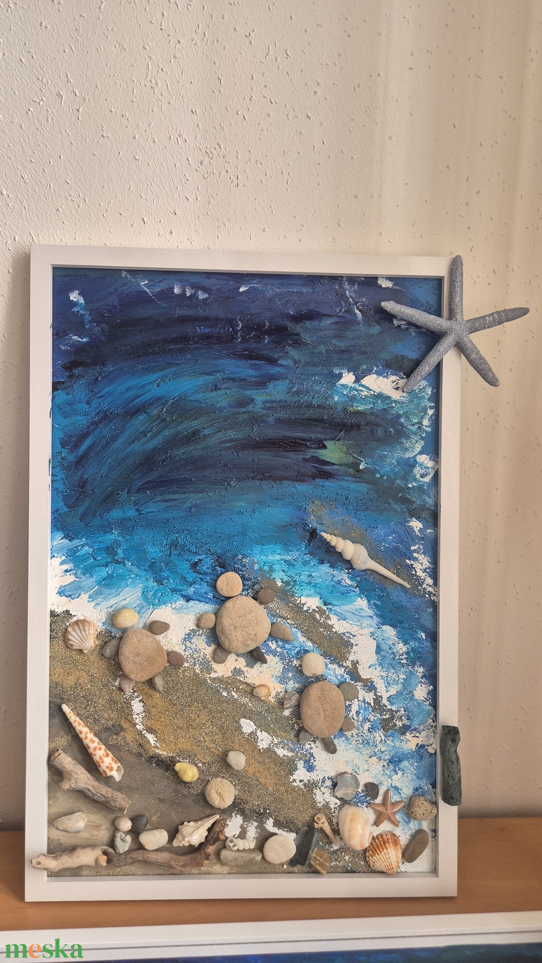 Elindulás  - művészet - festmény - festmény vegyes technika - Meska.hu