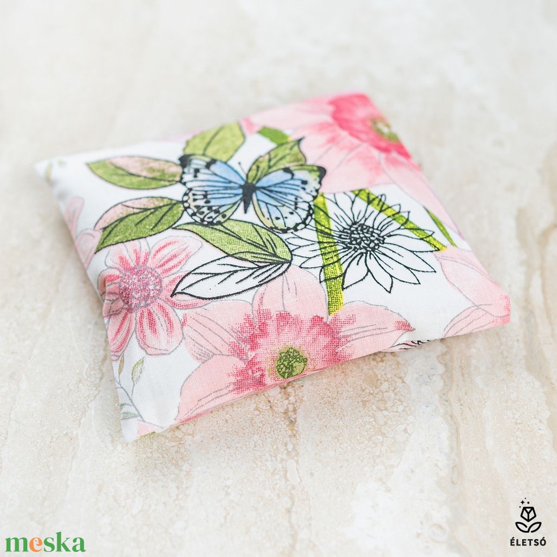  Párnahuzat fülpárnához � Pillangó virág - szépségápolás - egészségmegőrzési kellékek - sópárna - Meska.hu