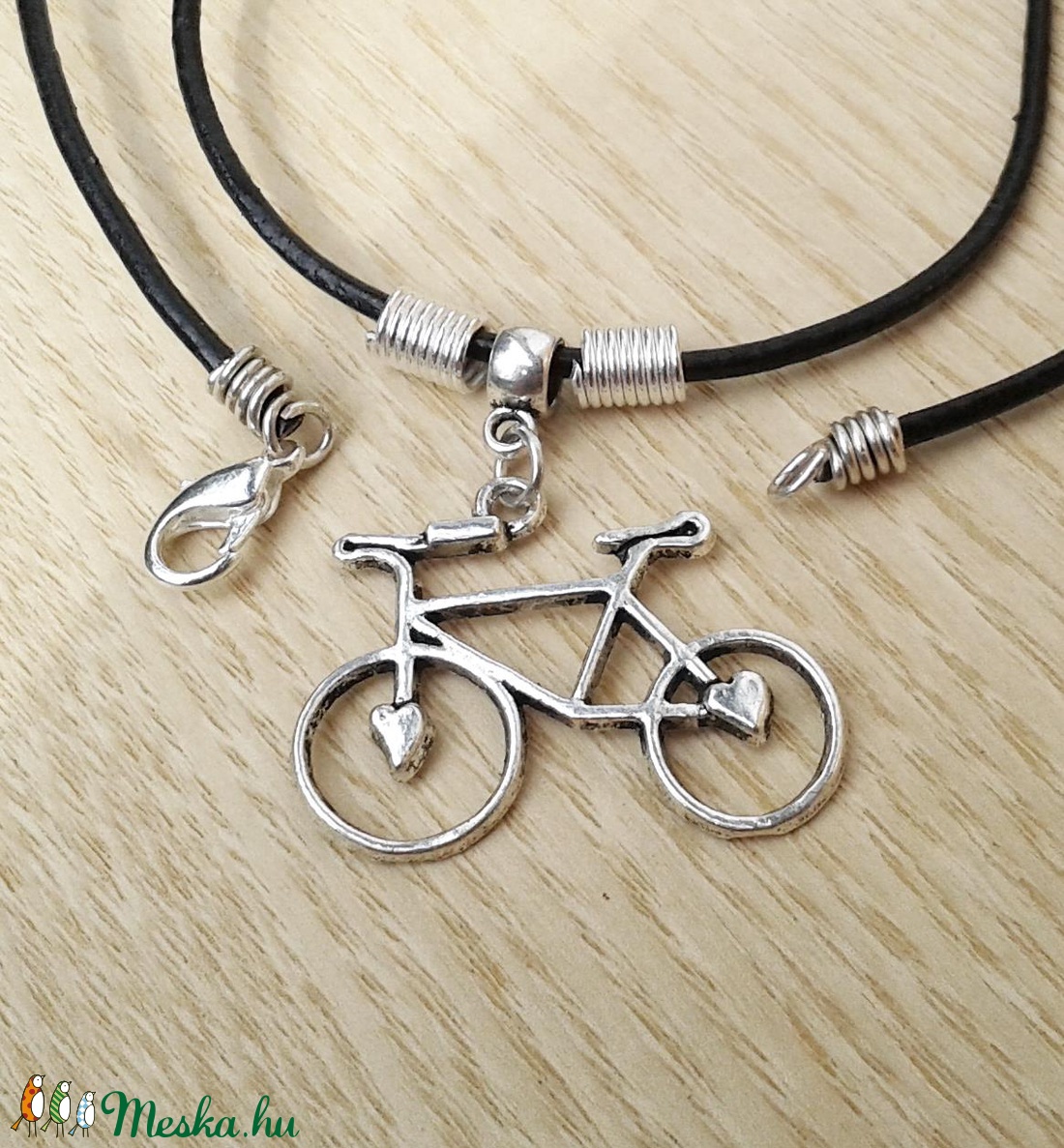 Biciklis nyaklánc -  - Meska.hu