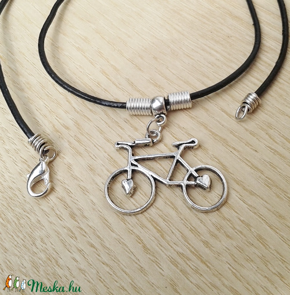 Biciklis nyaklánc -  - Meska.hu
