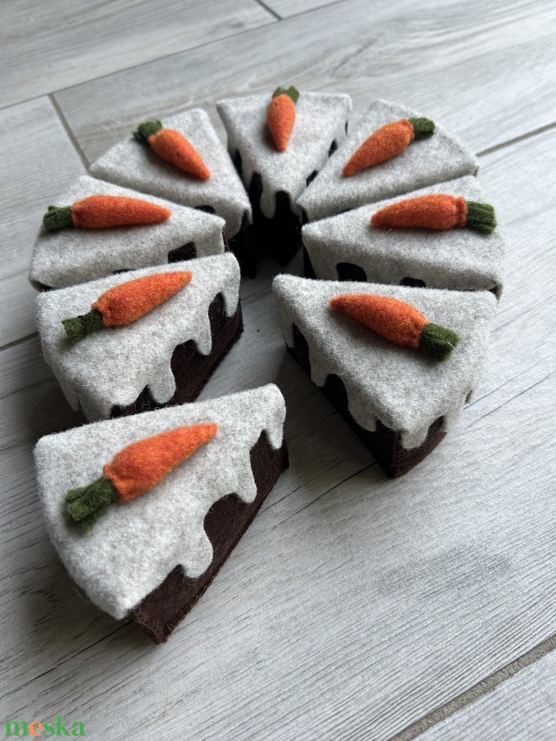 Répa torta  - játék & sport - gyerekkonyha - játék ételek - Meska.hu