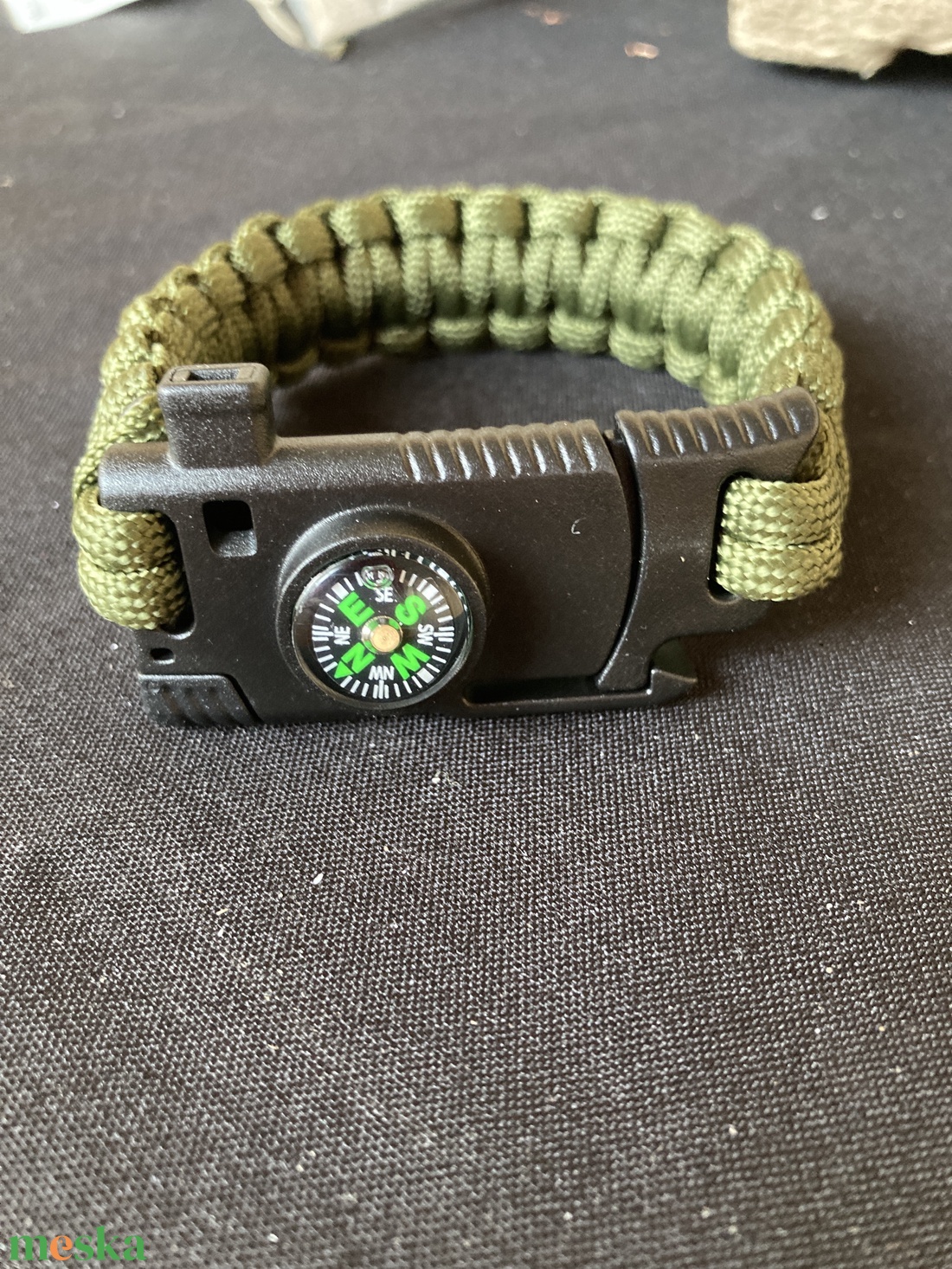 Paracord Túlélő karkötő  - ékszer - karkötő - Meska.hu