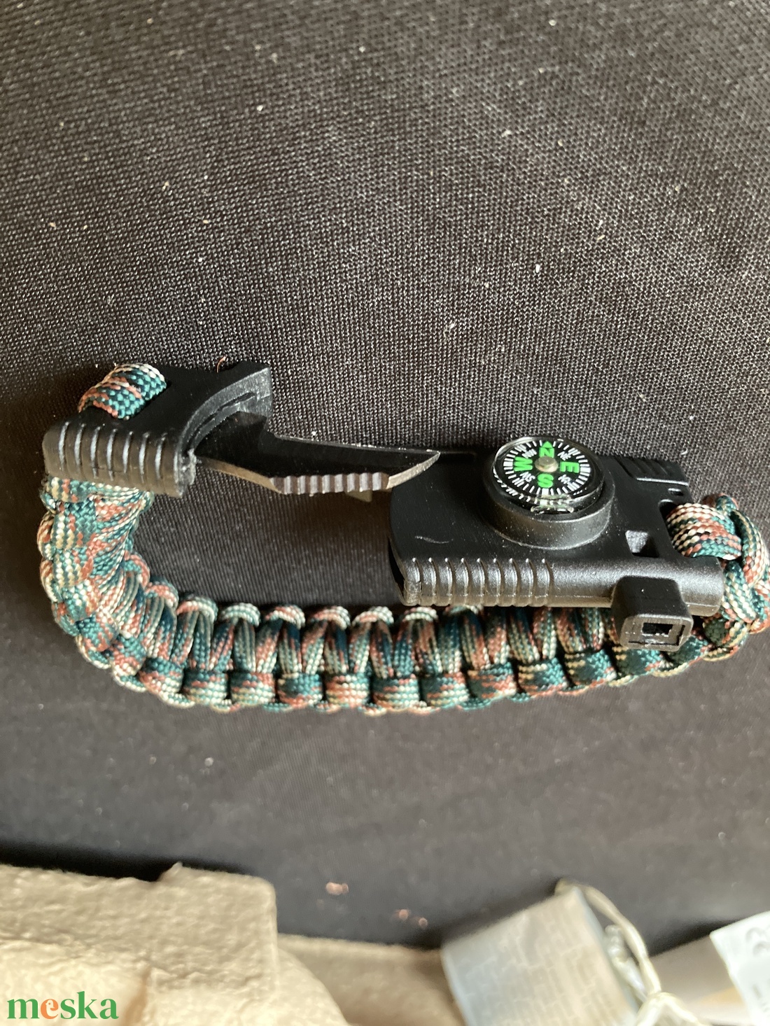 Paracord Túlélő karkötő  - ékszer - karkötő - Meska.hu