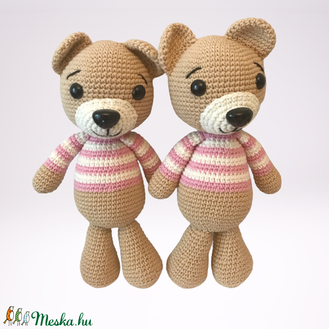 27 cm Nagy horgolt maci rózsaszín - játék & gyerek - plüssállat & játékfigura - Meska.hu 27 cm Nagy horgolt maci rózsaszín - játék & gyerek - plüssállat & játékfigura - Meska.hu
