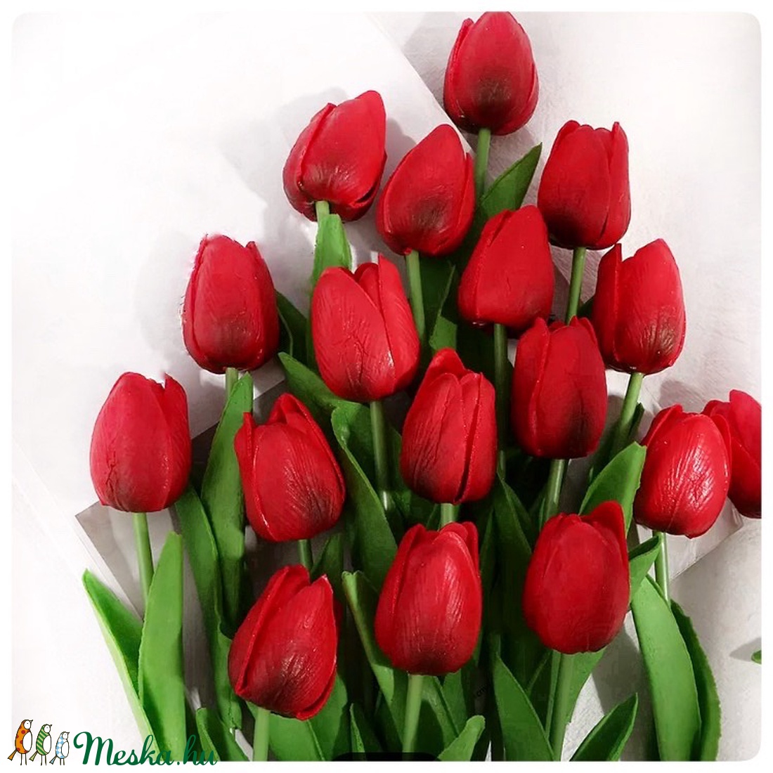 Habgumi tulipán - otthon & lakás - dekoráció - csokor & virágdísz - Meska.hu Habgumi tulipán - otthon & lakás - dekoráció - csokor & virágdísz - Meska.hu