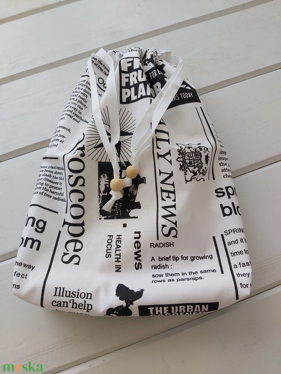 Kenyér/Péksütemény tartó zsák - táska & tok - bevásárlás & shopper táska - kenyeres zsák - Meska.hu