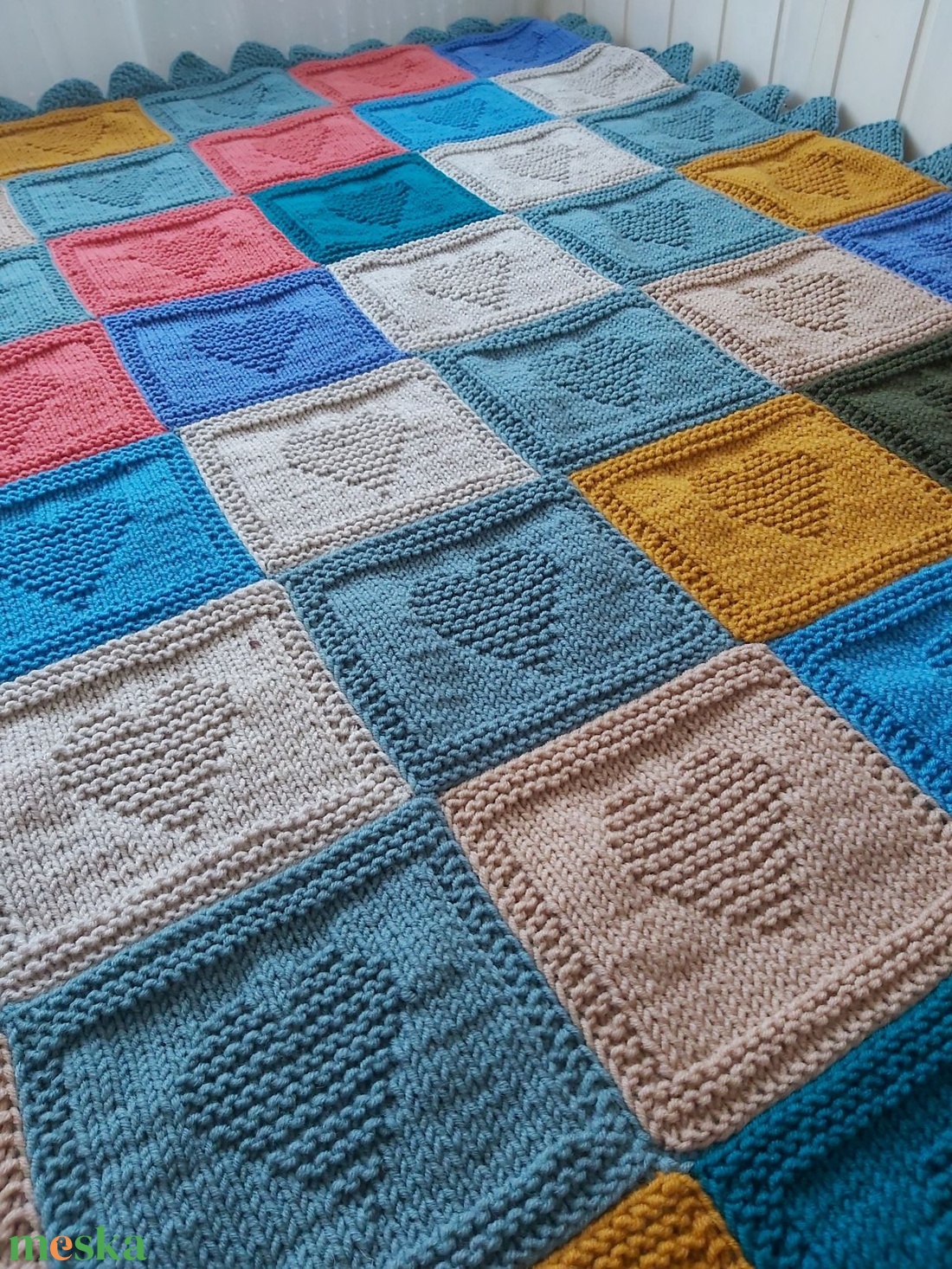 Vidéki hangulat patchwork takaró - otthon & életmód - lakástextil - felnőtt takaró, pléd - Meska.hu Vidéki hangulat patchwork takaró - otthon & életmód - lakástextil - felnőtt takaró, pléd - Meska.hu