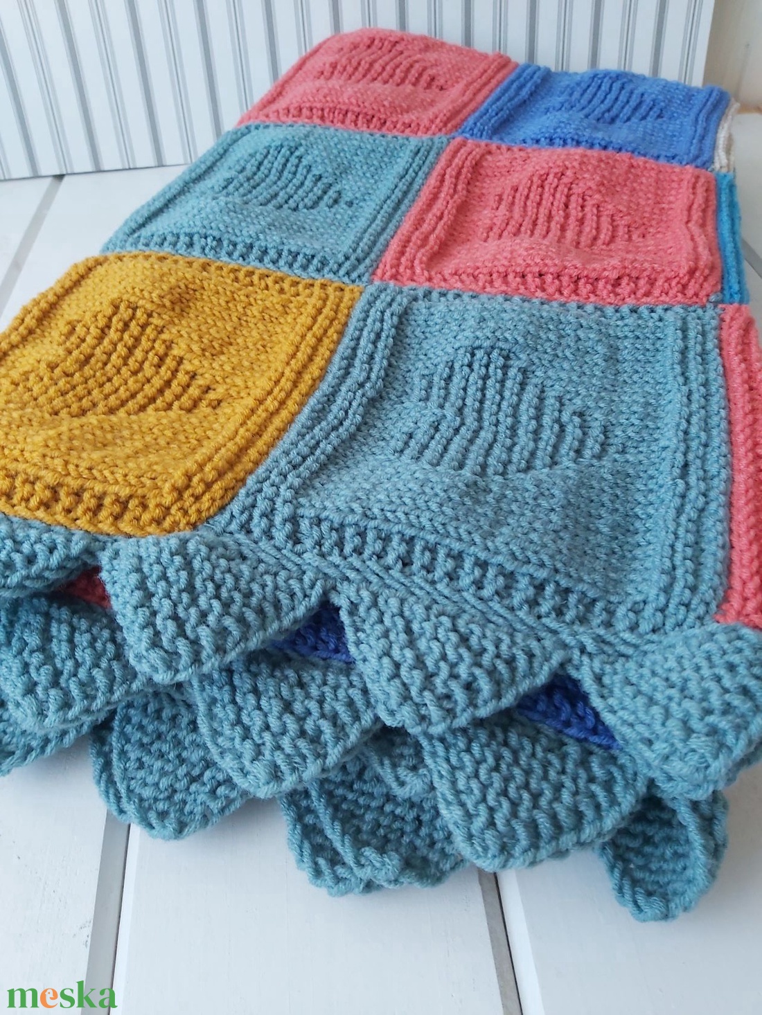 Vidéki hangulat patchwork takaró - otthon & életmód - lakástextil - felnőtt takaró, pléd - Meska.hu Vidéki hangulat patchwork takaró - otthon & életmód - lakástextil - felnőtt takaró, pléd - Meska.hu
