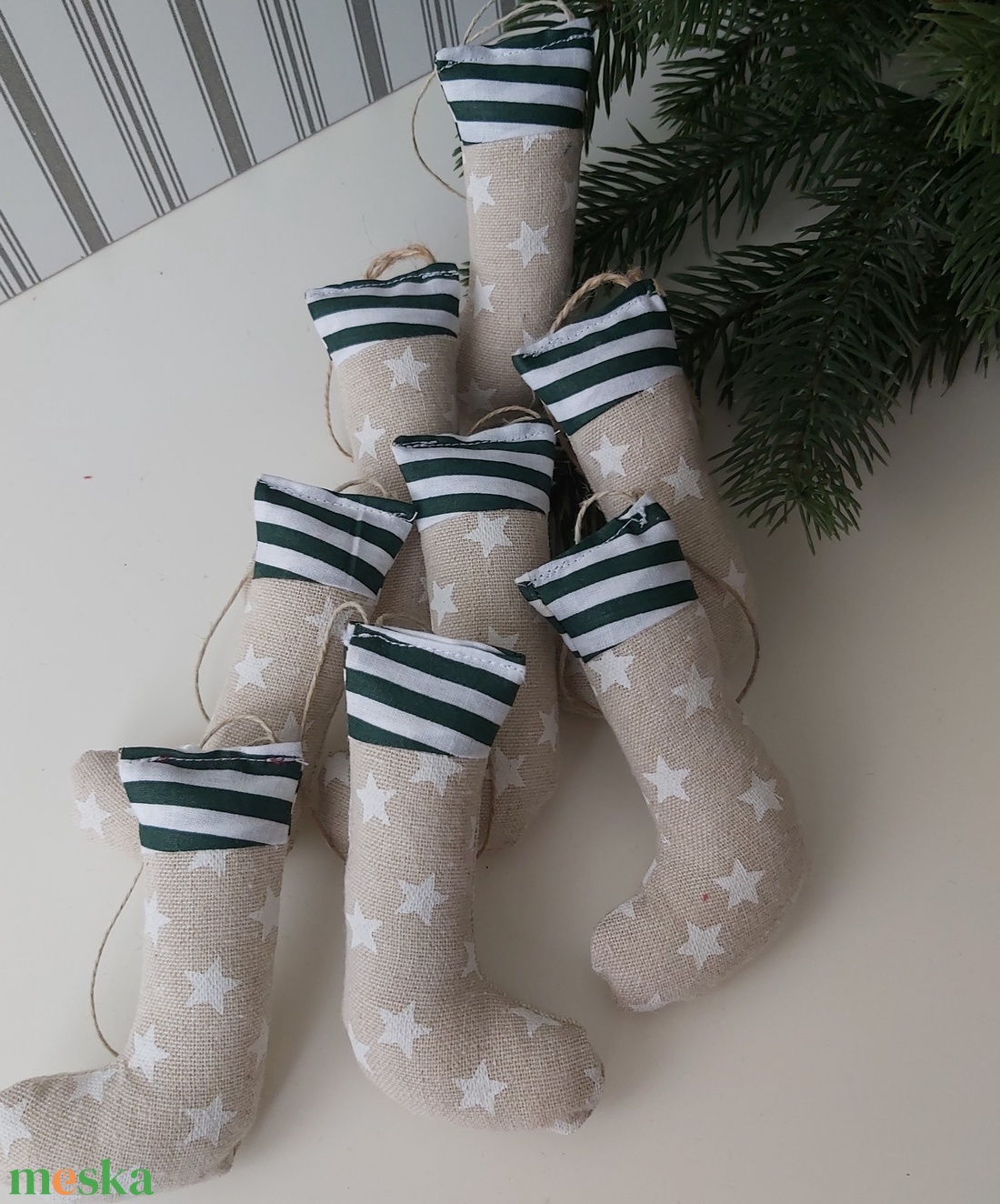 Karácsonyi dekoráció/karácsonyfa dísz - karácsony - karácsonyi lakásdekoráció - karácsonyfadíszek - Meska.hu