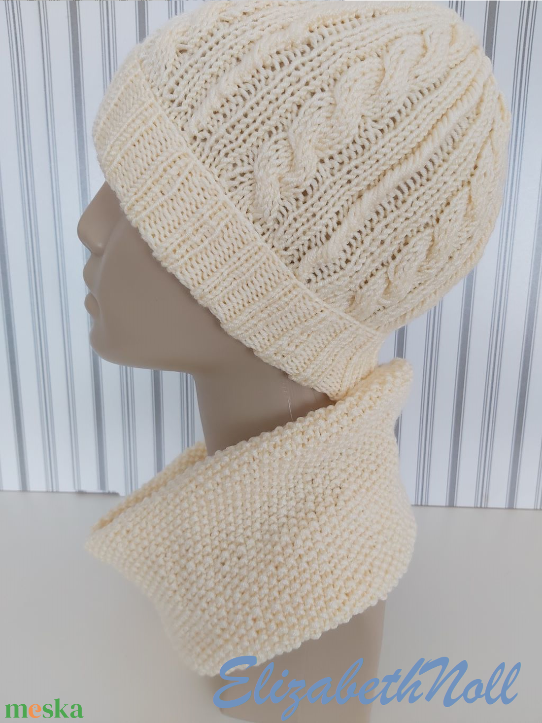 Anya-lánya csavart mintás sapka+körsál - ruha & divat - sál, sapka, kendő - sapka - Meska.hu Anya-lánya csavart mintás sapka+körsál - ruha & divat - sál, sapka, kendő - sapka - Meska.hu