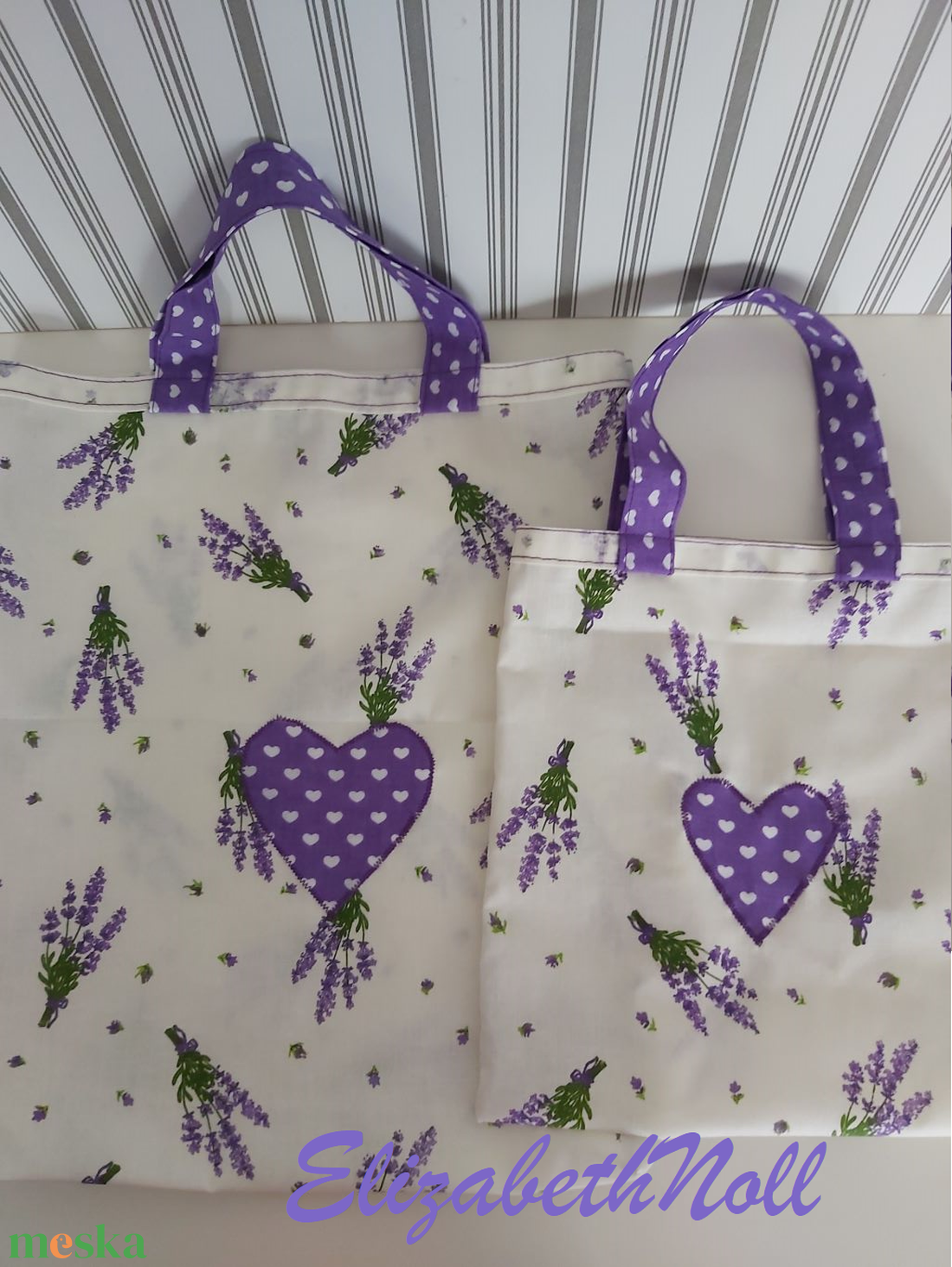 Levedulás ajándékátadó tasak - táska & tok - bevásárlás & shopper táska - shopper, textiltáska, szatyor - Meska.hu