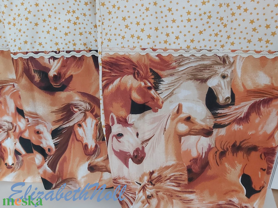 Lovas-csillagos ajándékátadó tasak - táska & tok - bevásárlás & shopper táska - shopper, textiltáska, szatyor - Meska.hu