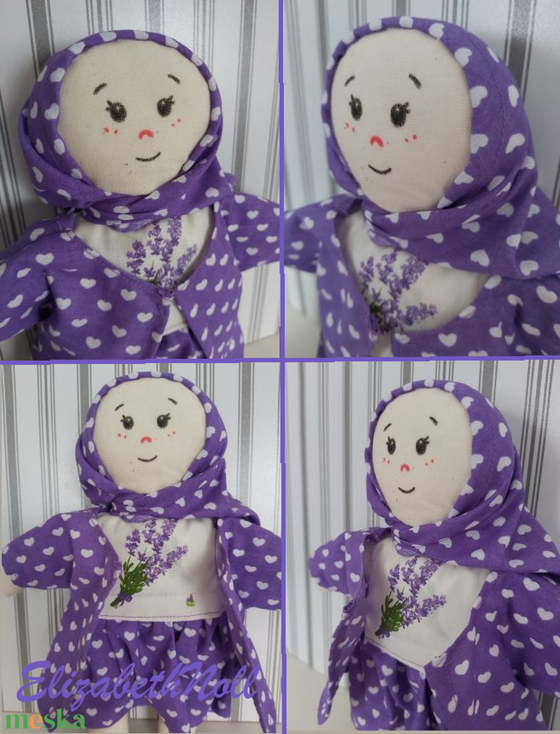 Levendula baba - játék & sport - baba & babaház - baba - Meska.hu