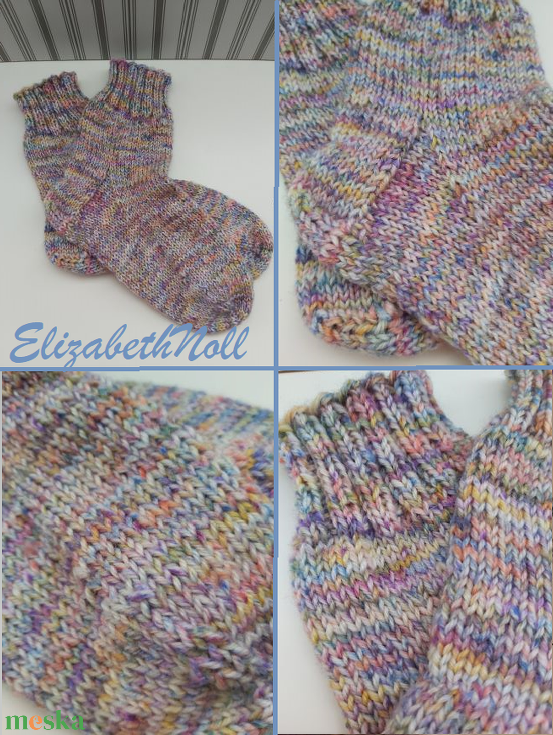 Színkavalkád kézzel kötött, gyapjú zokni - ruha & divat - cipő & papucs - zokni - Meska.hu Színkavalkád kézzel kötött, gyapjú zokni - ruha & divat - cipő & papucs - zokni - Meska.hu