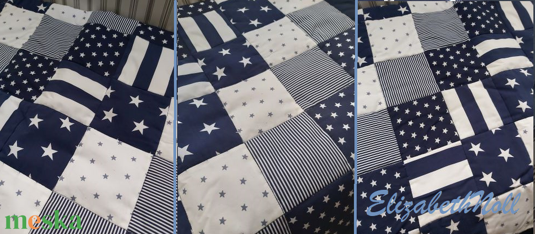 Csillagos-csíkos ágynemű szett - otthon & életmód - babaszoba, gyerekszoba - babatakaró, gyerek pléd - Meska.hu Csillagos-csíkos ágynemű szett - otthon & életmód - babaszoba, gyerekszoba - babatakaró, gyerek pléd - Meska.hu