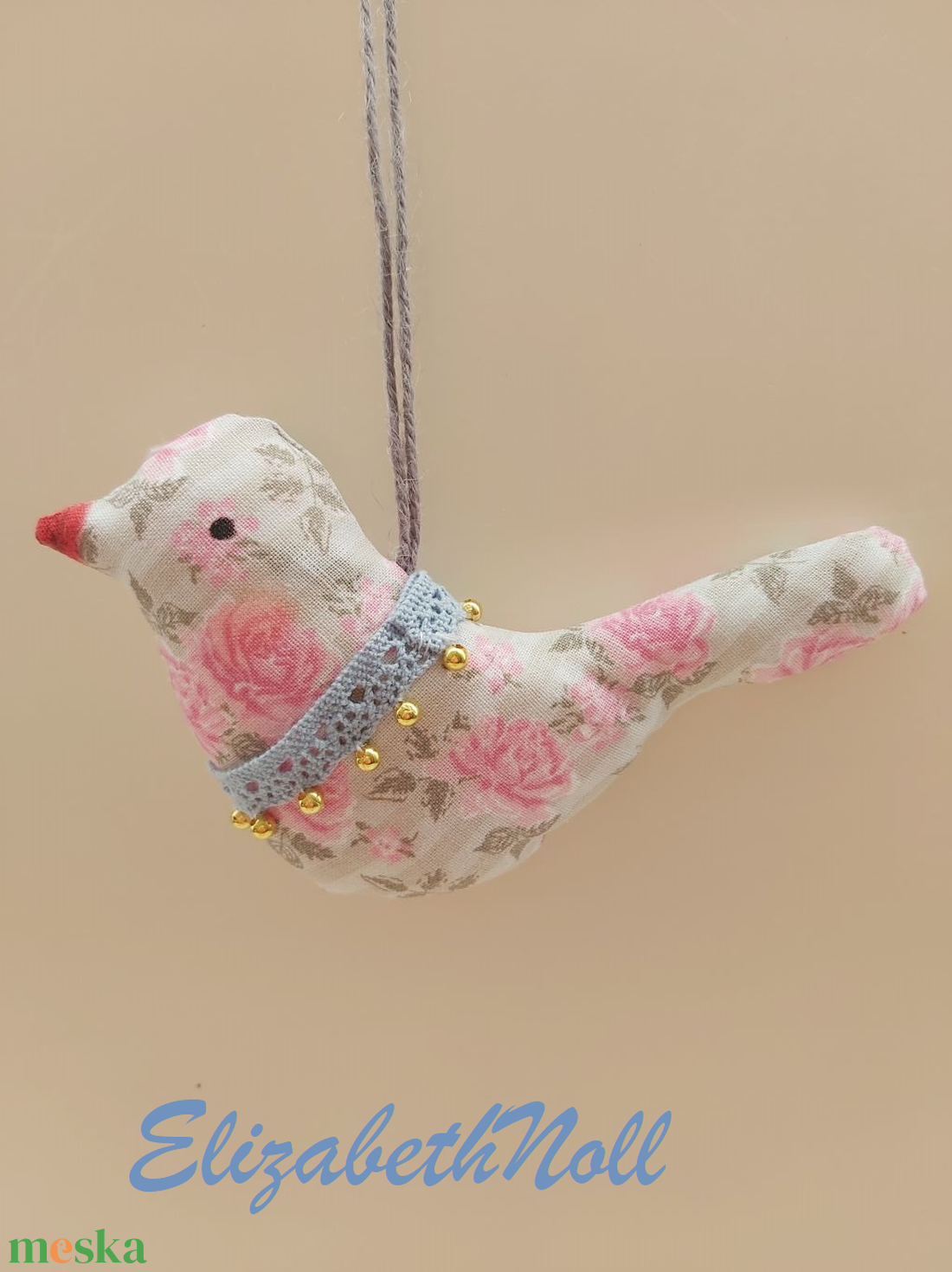 Gyöngyös, csipkés kismadarak - otthon & életmód - dekoráció - ajtó- és ablak dekoráció - ablakdísz - Meska.hu