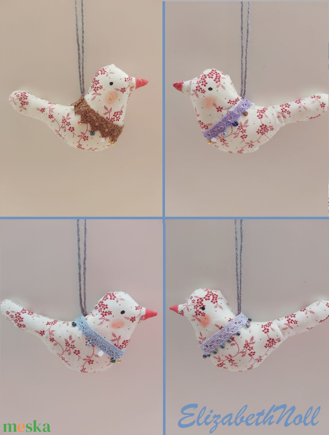 Gyöngyös, csipkés kismadarak - otthon & életmód - dekoráció - ajtó- és ablak dekoráció - ablakdísz - Meska.hu Gyöngyös, csipkés kismadarak - otthon & életmód - dekoráció - ajtó- és ablak dekoráció - ablakdísz - Meska.hu