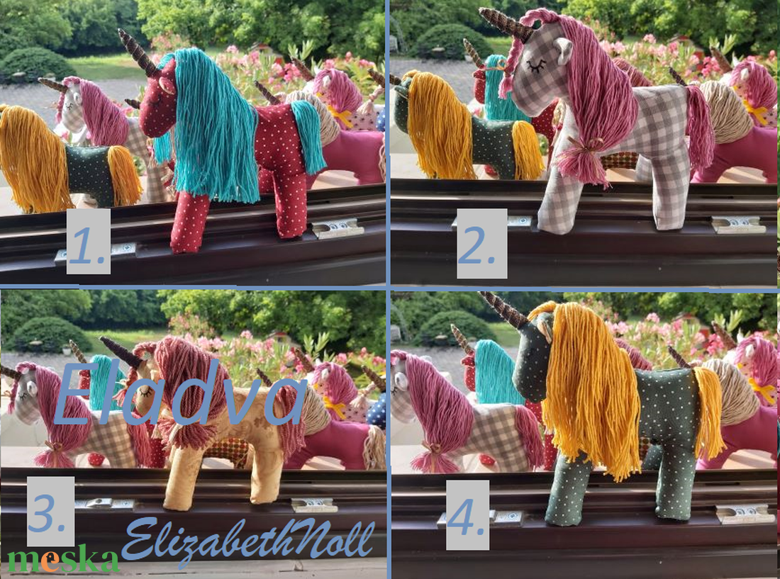 Unikornisok - játék & sport - plüssállat & játékfigura - unikornis - Meska.hu