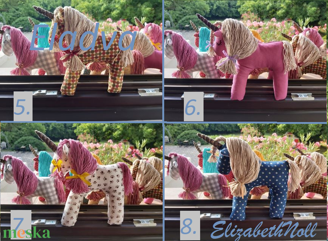 Unikornisok - játék & sport - plüssállat & játékfigura - unikornis - Meska.hu