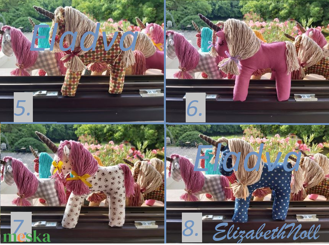 Unikornisok - játék & sport - plüssállat & játékfigura - unikornis - Meska.hu