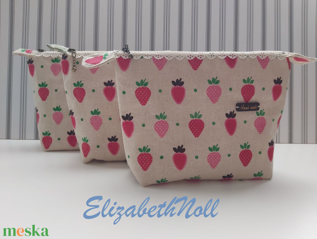 Epermintás neszesszer - otthon & életmód - papír, írószer - tolltartó & ceruzatekercs - Meska.hu