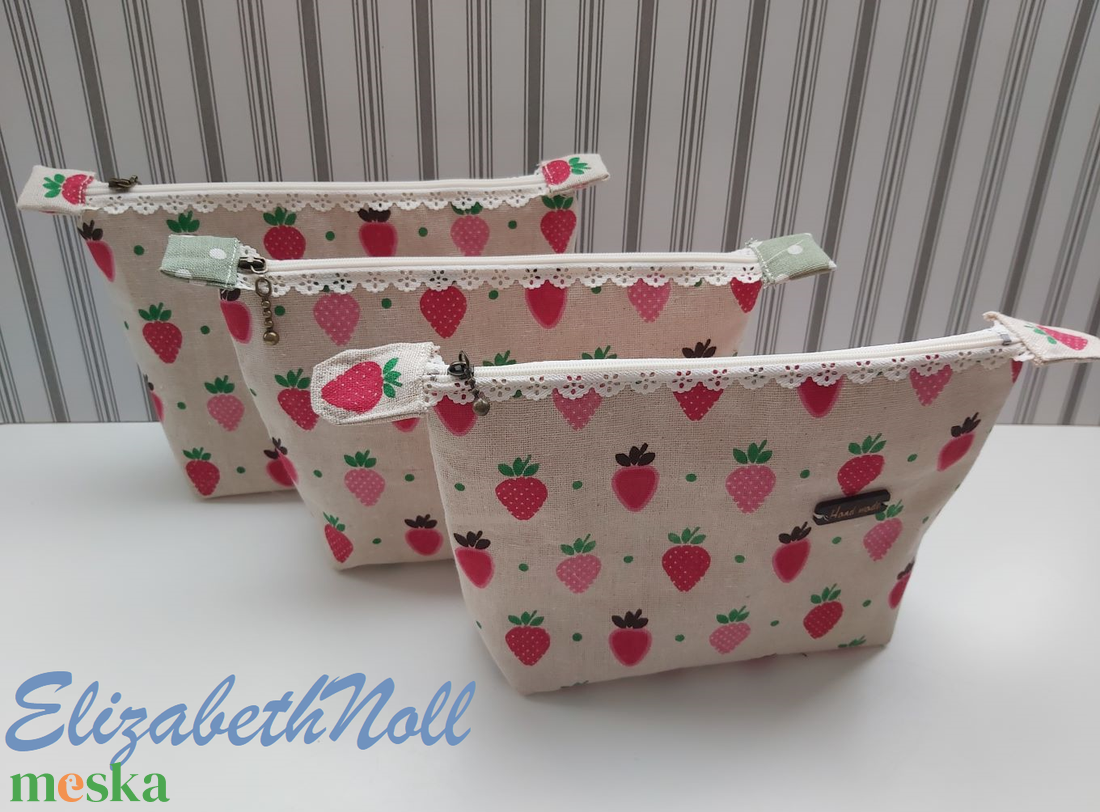 Epermintás neszesszer - otthon & életmód - papír, írószer - tolltartó & ceruzatekercs - Meska.hu