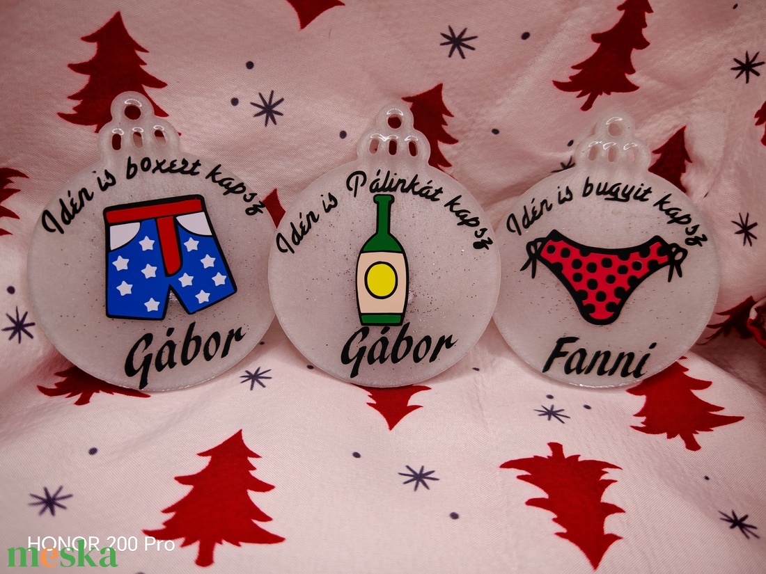 Karácsonyfadísz: Idén is pálinkát kapsz - karácsony - karácsonyi lakásdekoráció - karácsonyfadíszek - Meska.hu
