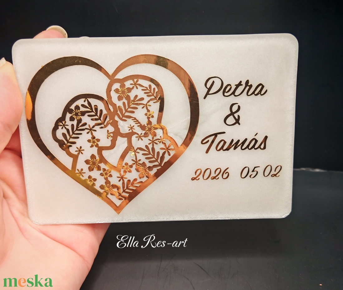 Szíves köszönőajándék - esküvő - emlék & ajándék - köszönőajándék - Meska.hu