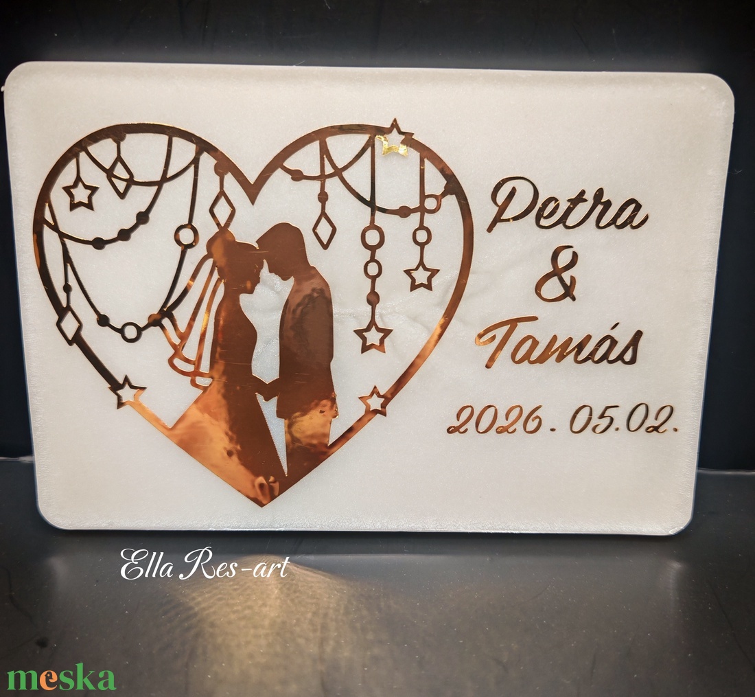Köszönőajándék (Szív pár) - esküvő - emlék & ajándék - köszönőajándék - Meska.hu