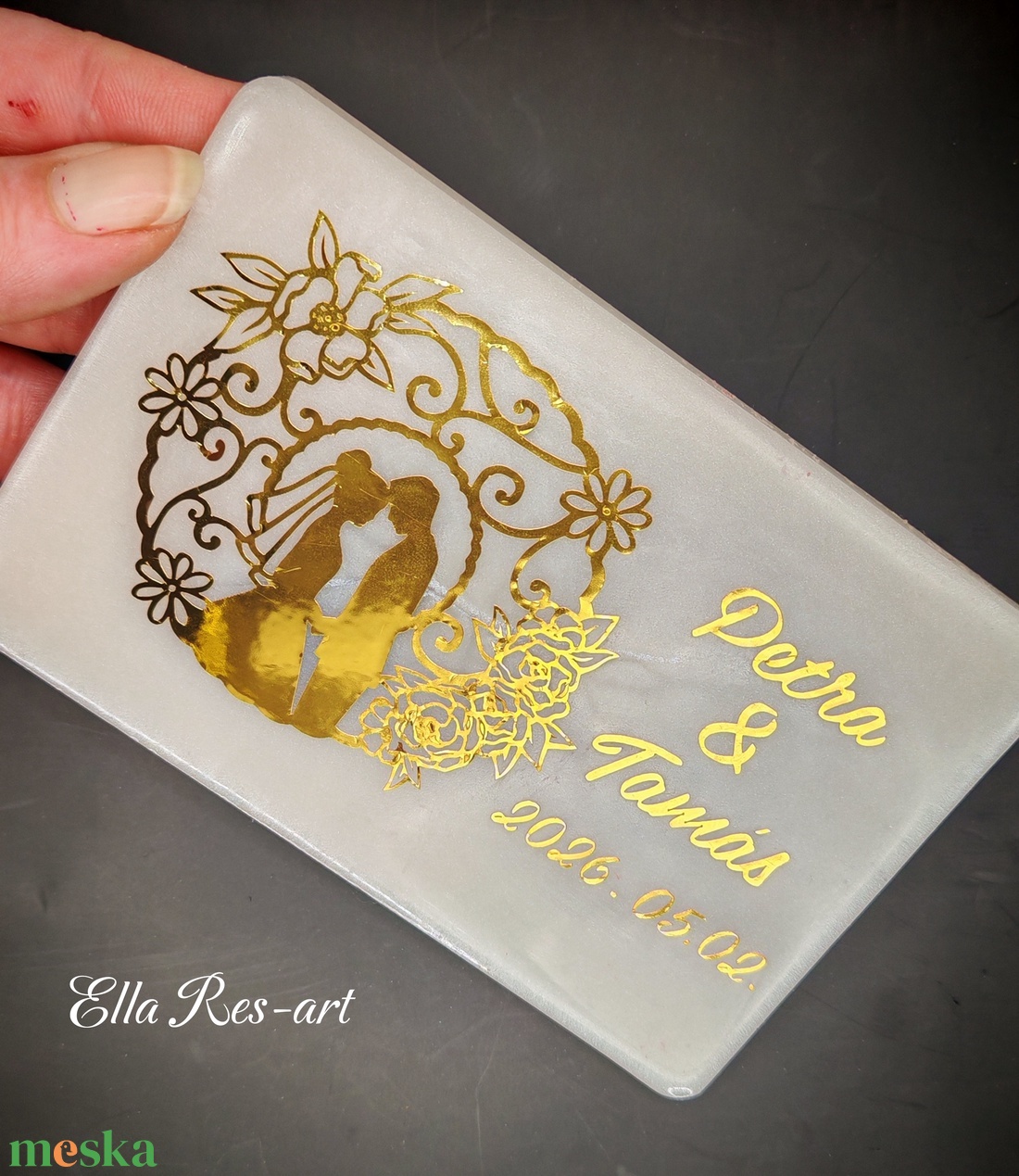 Köszönőajándék (Virágos) - esküvő - emlék & ajándék - köszönőajándék - Meska.hu