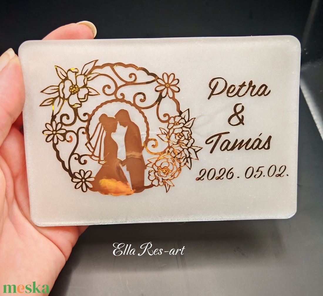 Köszönőajándék (Virágos) - esküvő - emlék & ajándék - köszönőajándék - Meska.hu