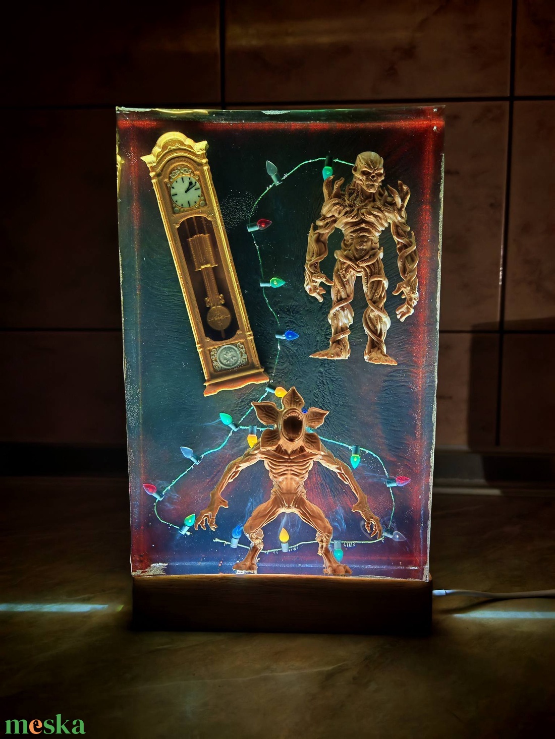 Stranger Things Hangulatlámpa - otthon & életmód - lámpa - hangulatlámpa - Meska.hu