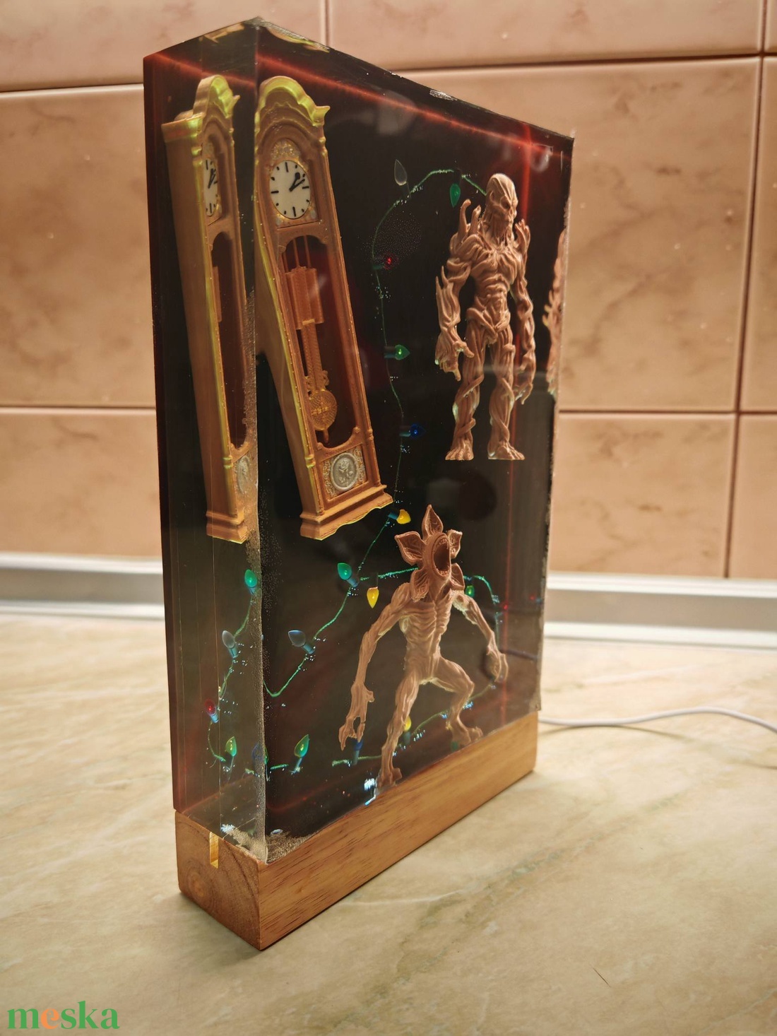 Stranger Things Hangulatlámpa - otthon & életmód - lámpa - hangulatlámpa - Meska.hu