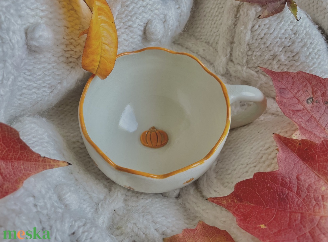 Pumpkin/hullámos bögre - otthon & életmód - konyhafelszerelés, tálalás - tálalás - bögre & csésze - Meska.hu Pumpkin/hullámos bögre - otthon & életmód - konyhafelszerelés, tálalás - tálalás - bögre & csésze - Meska.hu