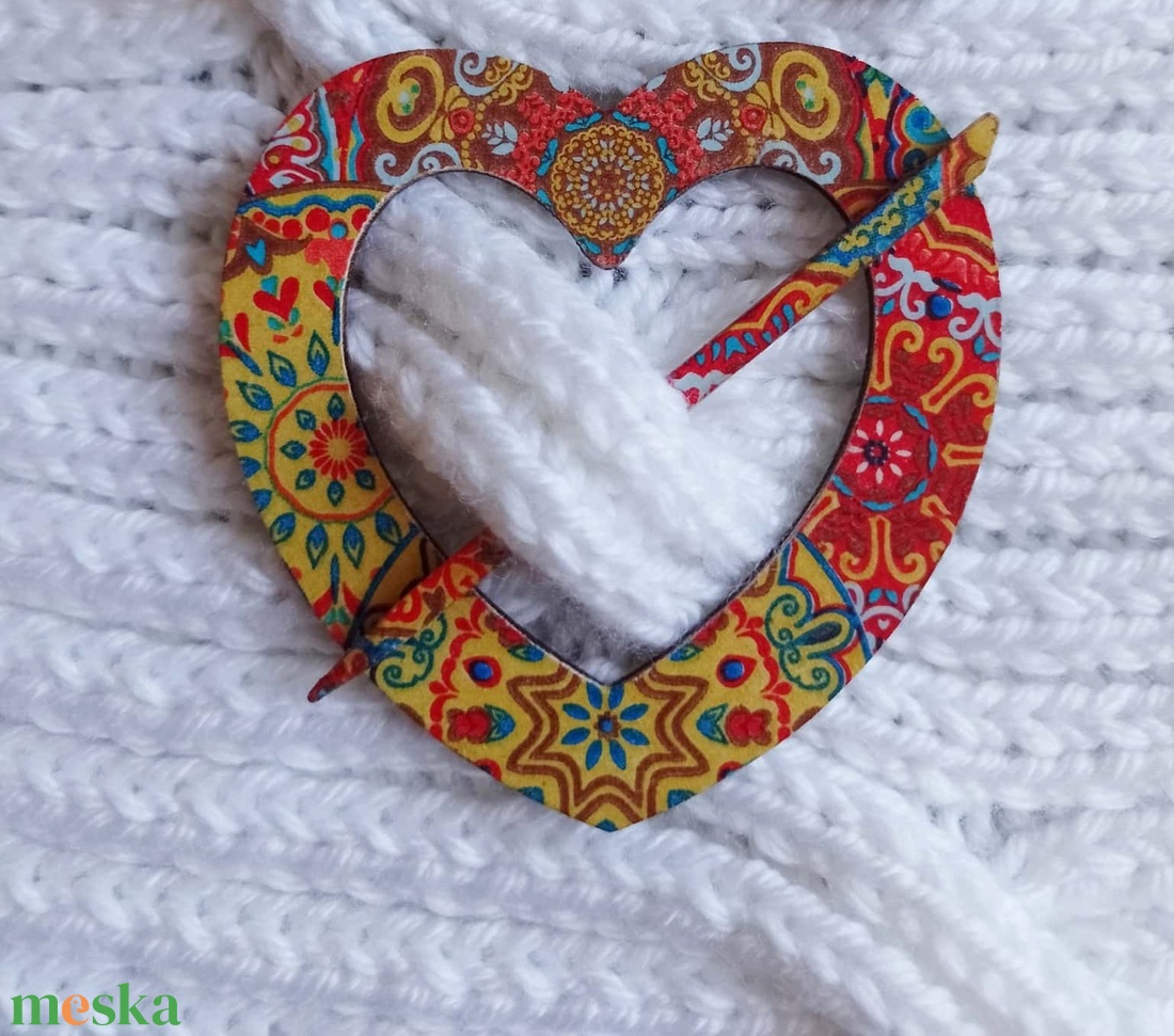 Cifra, fa sáltű szett - ékszer - ékszerszett - Meska.hu