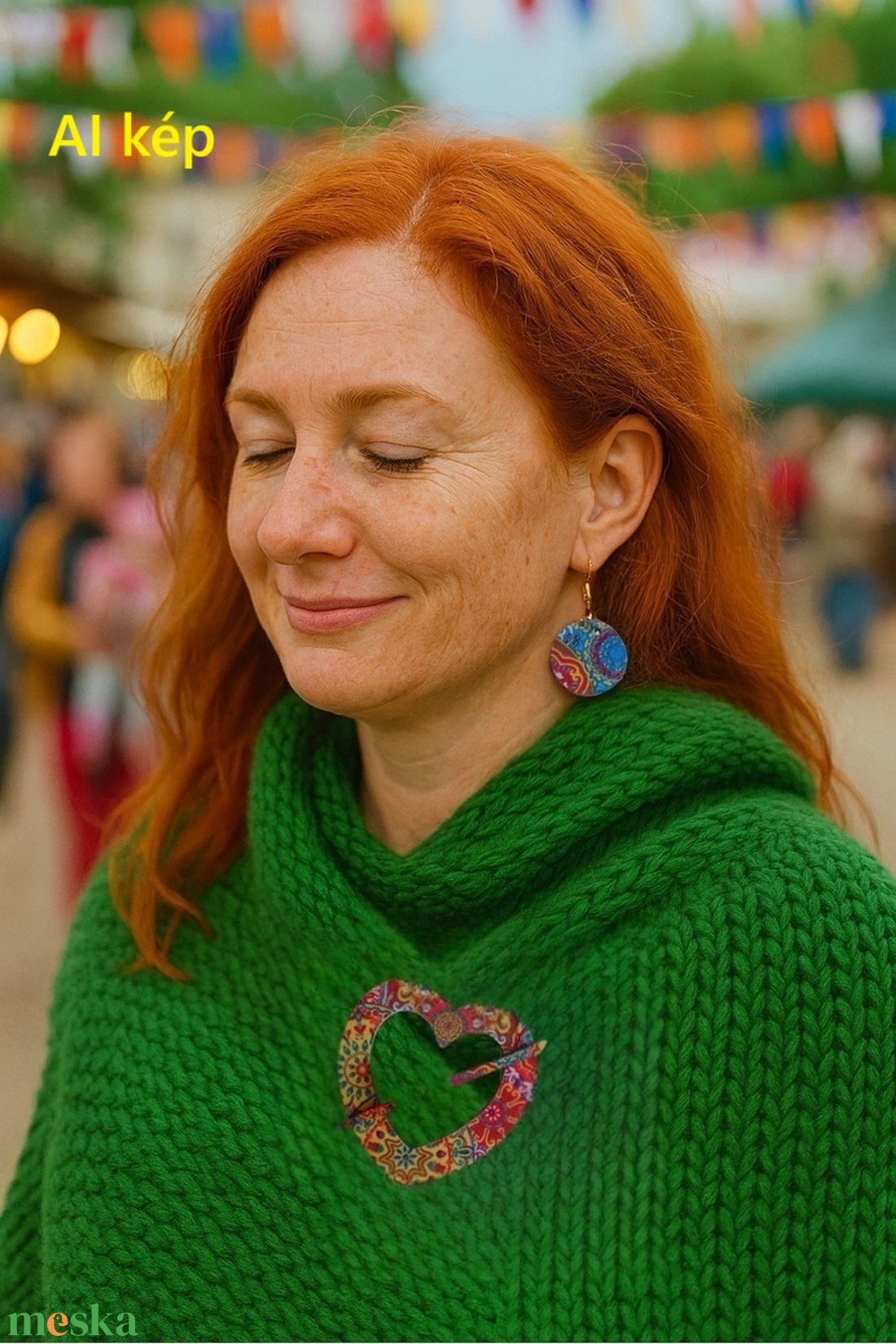 Cifra, fa sáltű szett - ékszer - ékszerszett - Meska.hu