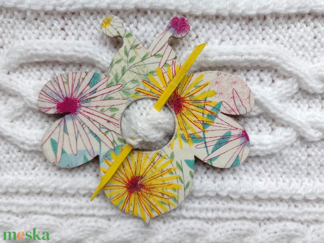 Méhecskés sáltű és fülbevaló szett - ékszer - ékszerszett - Meska.hu