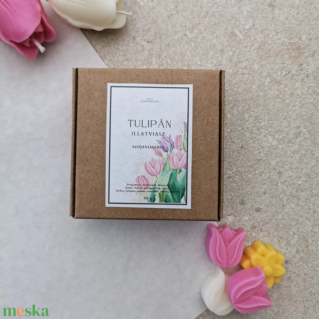 Tulipán illatú illatviasz - otthon & életmód - gyertya, illat, aroma - illatviasz - Meska.hu Tulipán illatú illatviasz - otthon & életmód - gyertya, illat, aroma - illatviasz - Meska.hu
